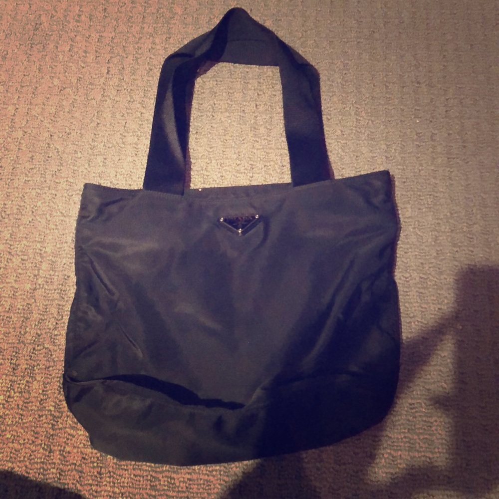 Prada nylon shoulder bag